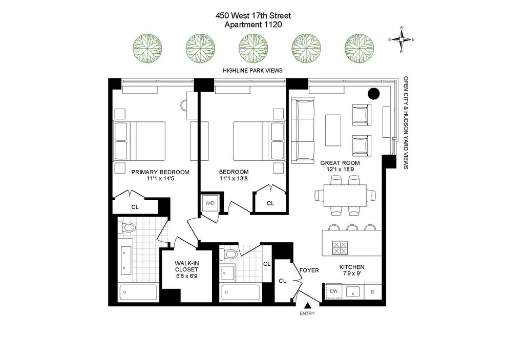 Unit for sale at 450 W 17TH Street, Manhattan, NY 10011
