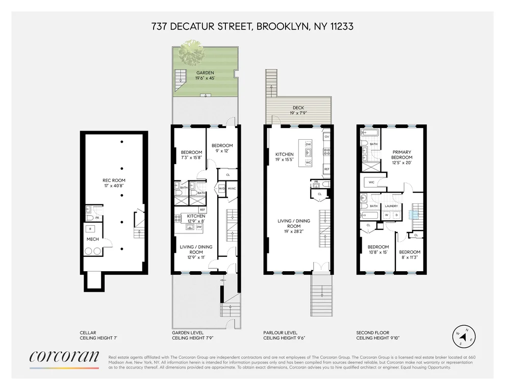 Unit for sale at 737 Decatur Street, Brooklyn, NY 11233