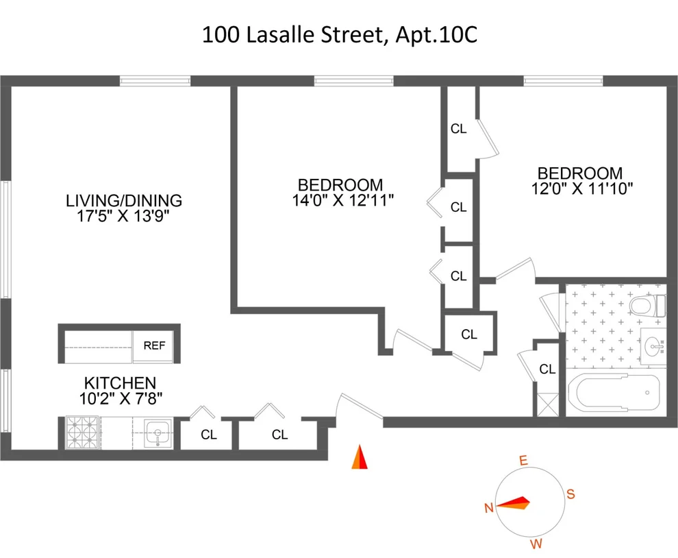 Unit for sale at 100 LA SALLE Street, Manhattan, NY 10027