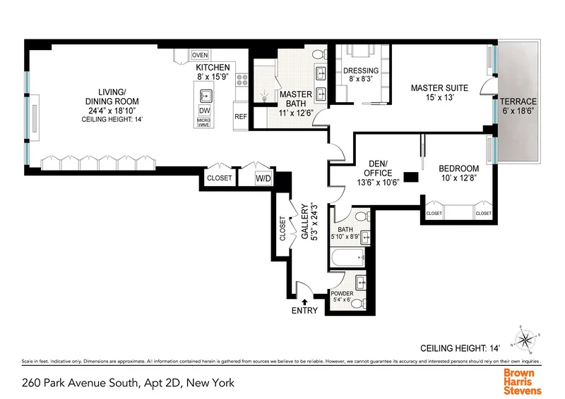 Unit for sale at 260 PARK Avenue S, Manhattan, NY 10010