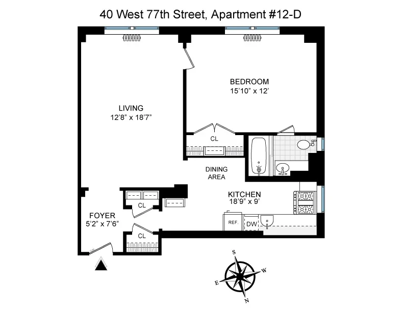 Unit for sale at 40 W 77TH Street, Manhattan, NY 10024