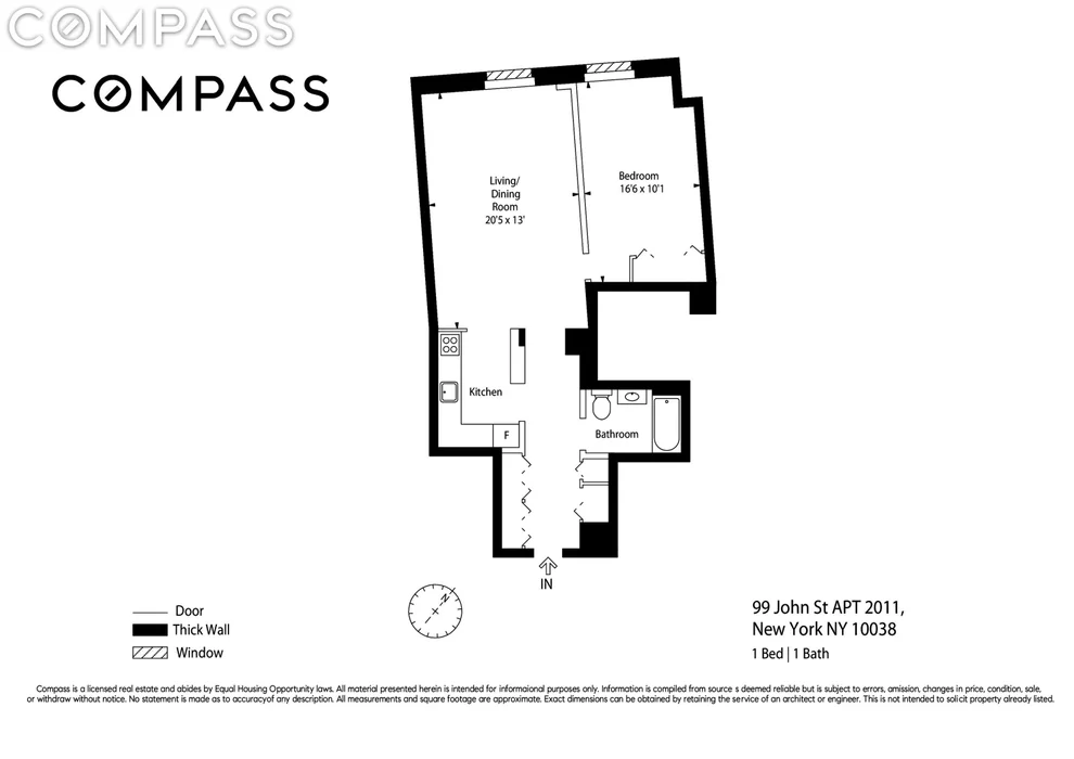 Unit for sale at 99 John Street, Manhattan, NY 10038