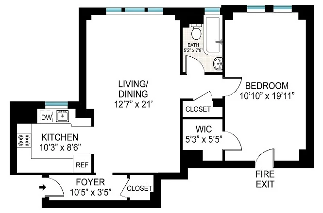 Unit for sale at 30 5th Avenue, Manhattan, NY 10011