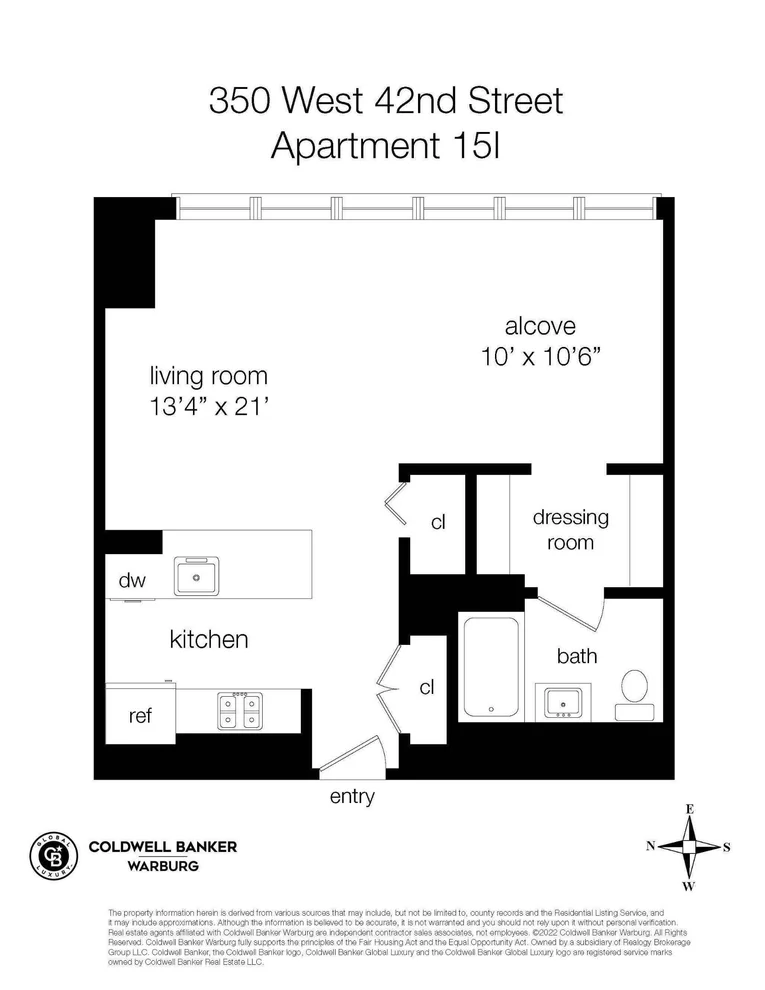 Unit for sale at 350 W 42ND Street, Manhattan, NY 10036