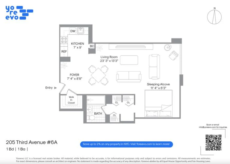 Unit for sale at 205 3rd Avenue, Manhattan, NY 10003
