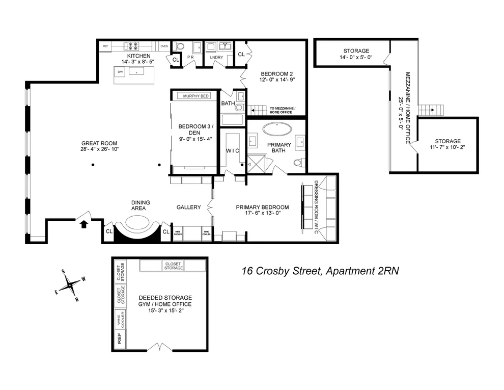 Unit for sale at 16 CROSBY Street, Manhattan, NY 10013