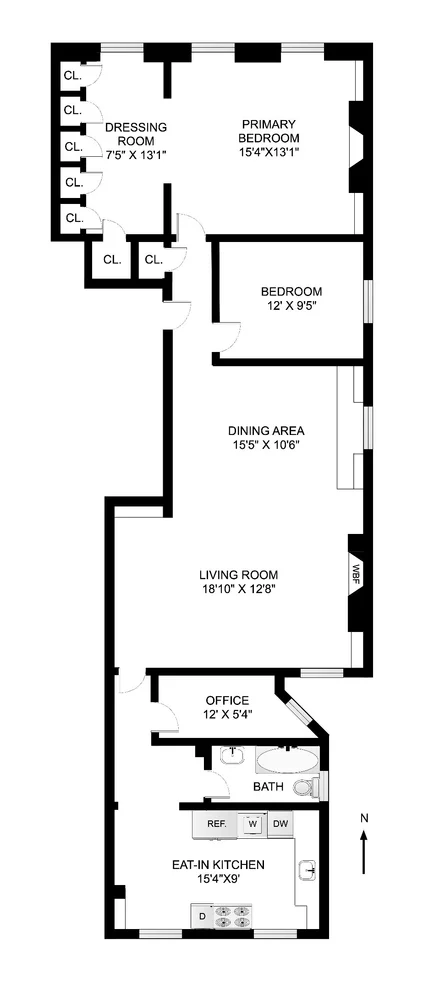 Unit for sale at 80 Perry Street, Manhattan, NY 10014