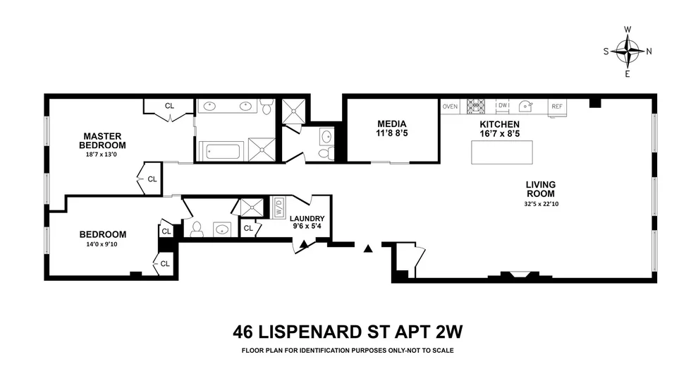 Unit for sale at 46 Lispenard Street, Manhattan, NY 10013