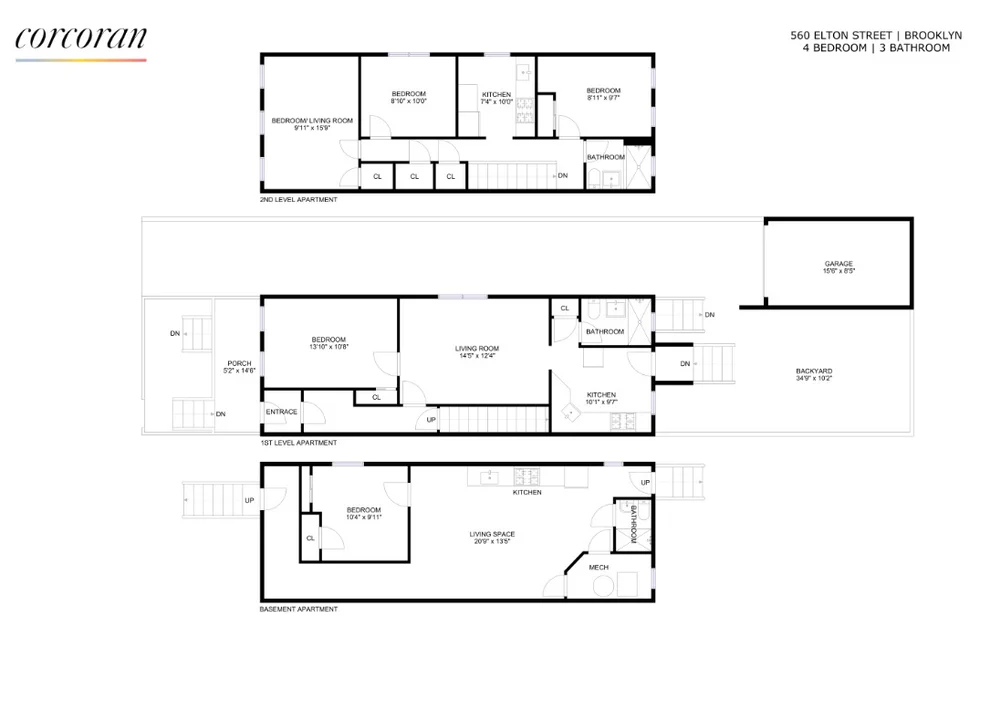 Unit for sale at 560 ELTON Street, Brooklyn, NY 11208