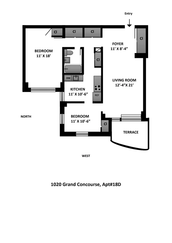 Unit for sale at 1020 GRAND CONCOURSE, Bronx, NY 10451