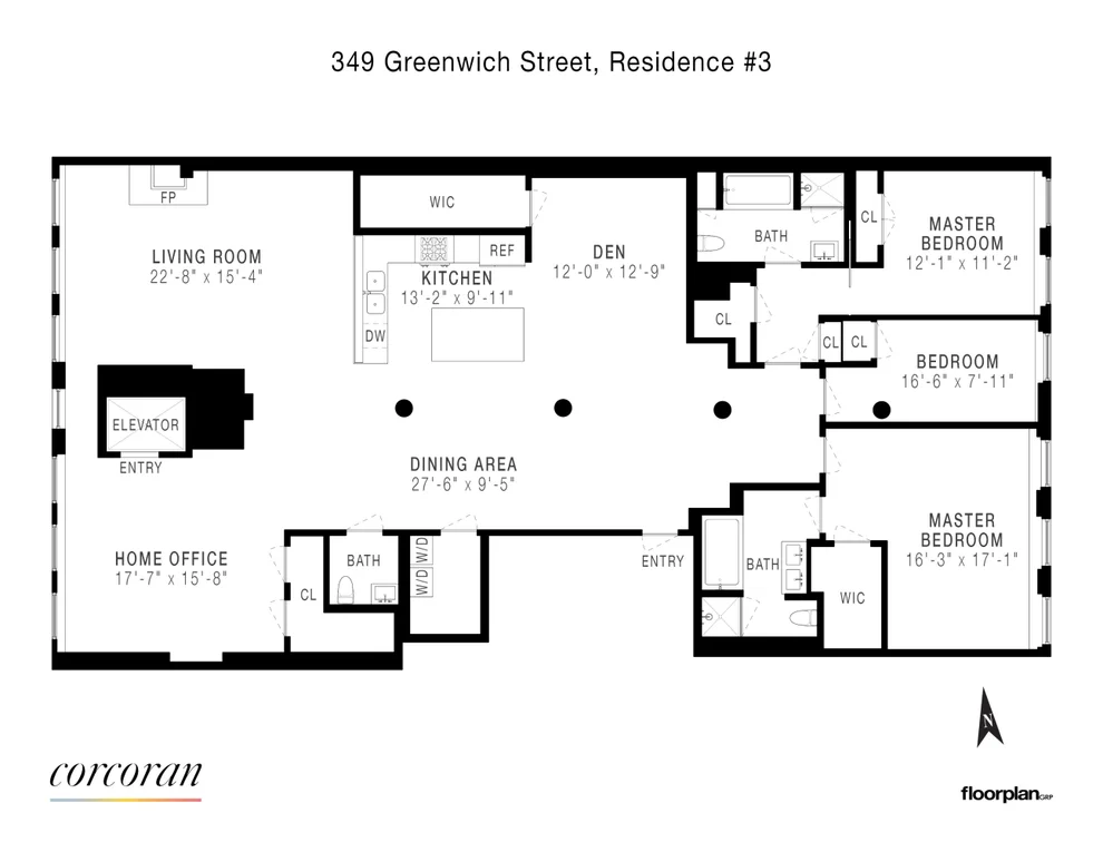 Unit for sale at 349 GREENWICH Street, Manhattan, NY 10013