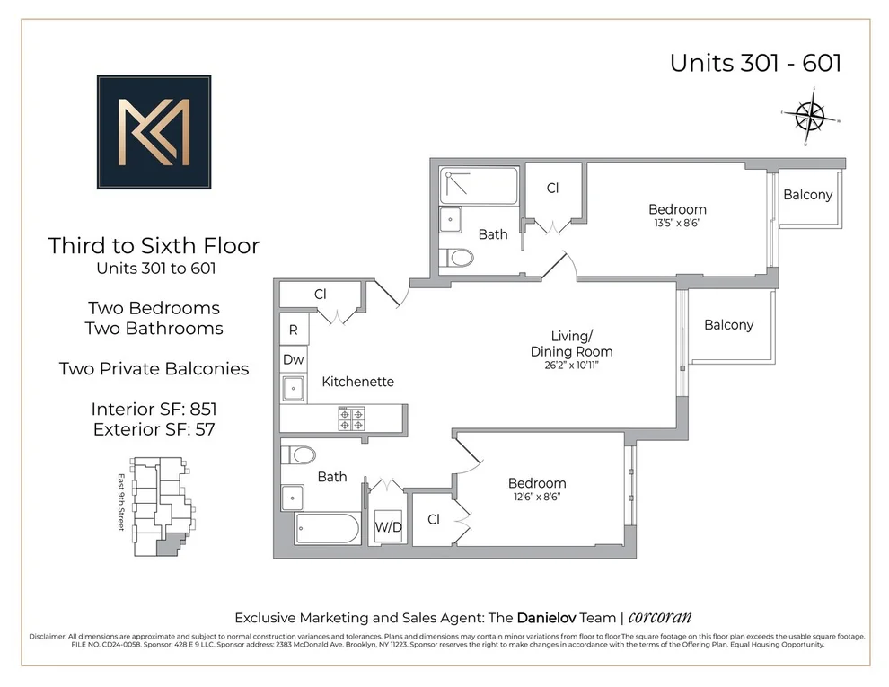 Unit for sale at 428 E 9TH Street, Manhattan, NY 10009
