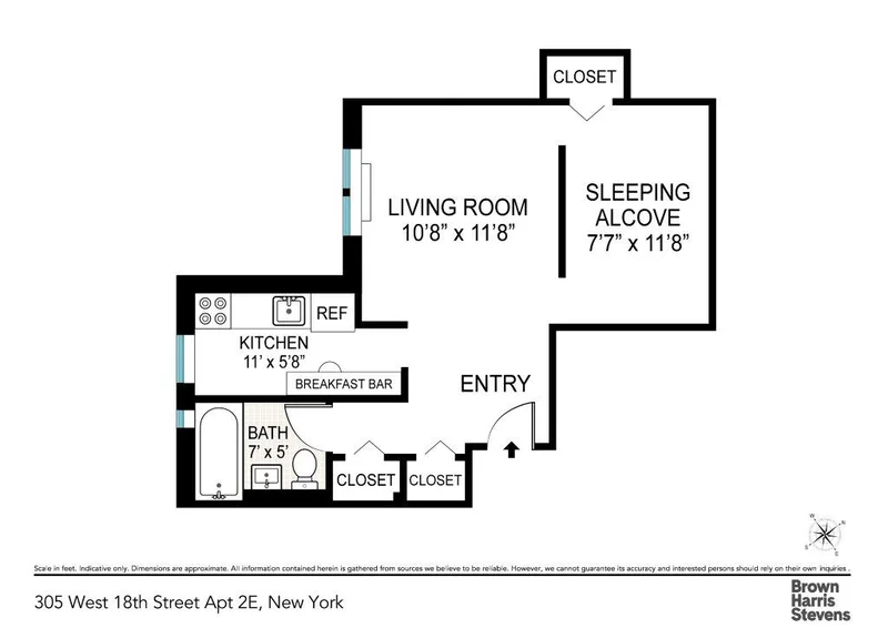 Unit for sale at 305 W 18TH Street, Manhattan, NY 10011