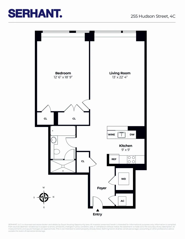 Unit for sale at 255 HUDSON Street, Manhattan, NY 10013