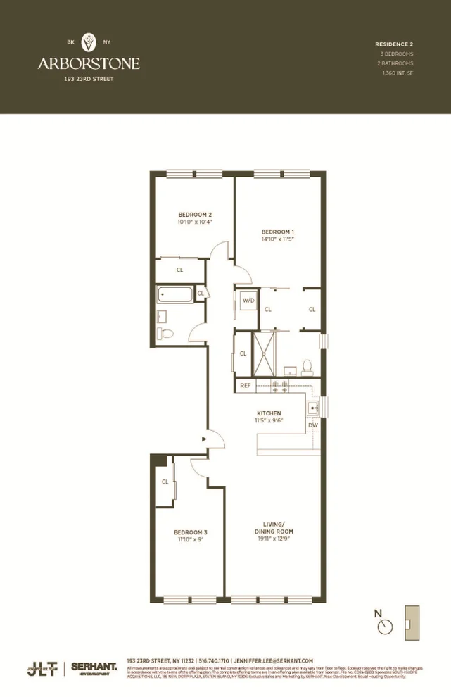 Unit for sale at 193 23RD Street, Brooklyn, NY 11232