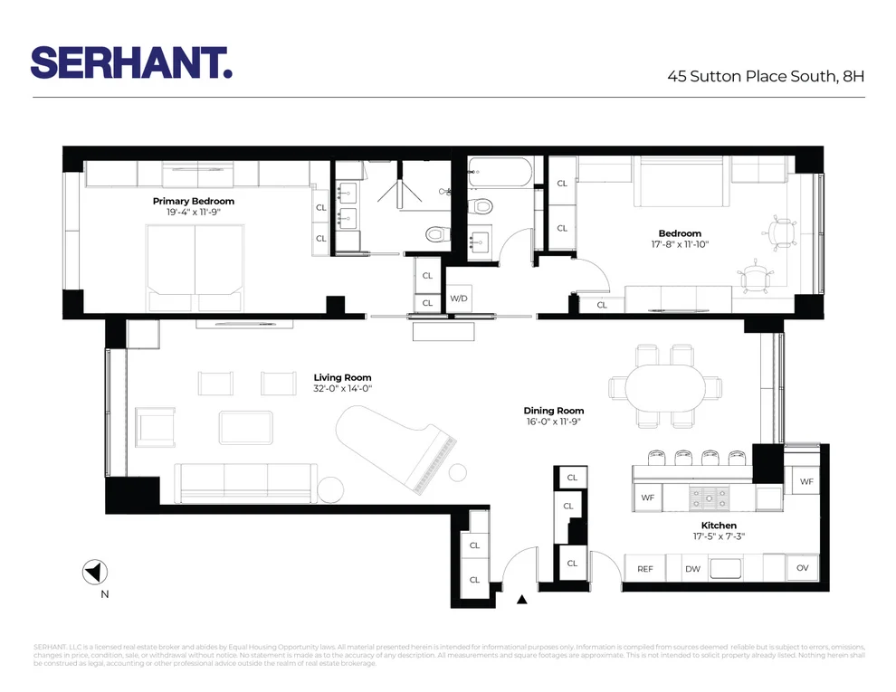 Unit for sale at 45 SUTTON Place S, Manhattan, NY 10022