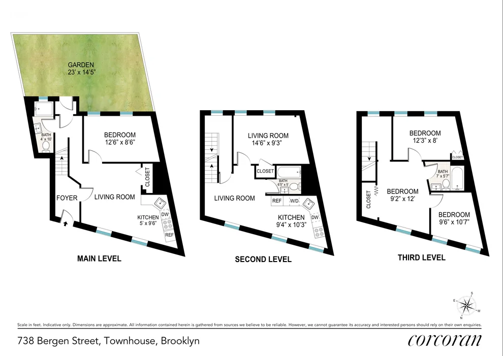 Unit for sale at 738 Bergen Street, Brooklyn, NY 11238