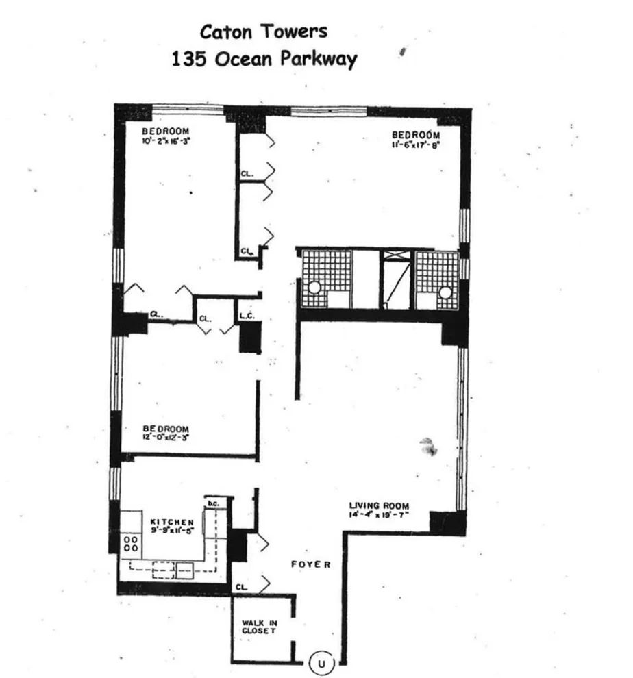 Unit for sale at 135 OCEAN Parkway, Brooklyn, NY 11218
