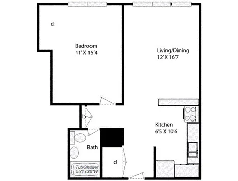 Unit for sale at 185 HALL Street, Brooklyn, NY 11205