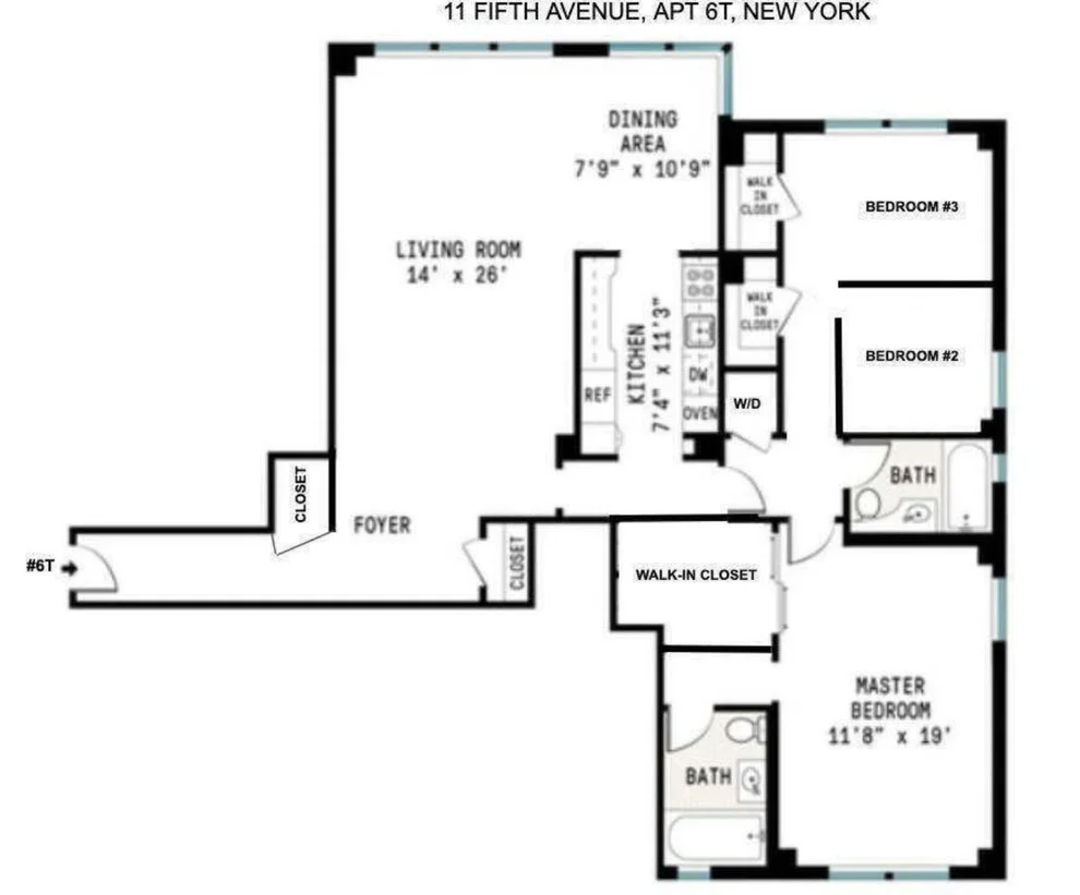 Unit for sale at 11 5th Avenue, Manhattan, NY 10003