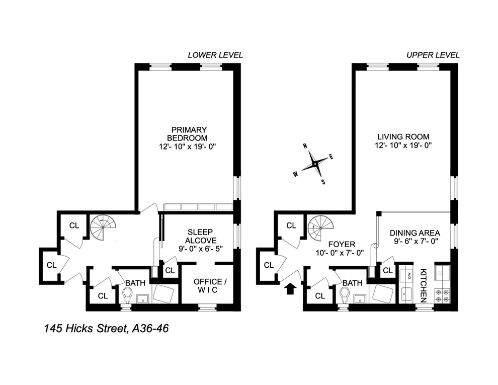 Unit for sale at 145 Hicks Street, Brooklyn, NY 11201