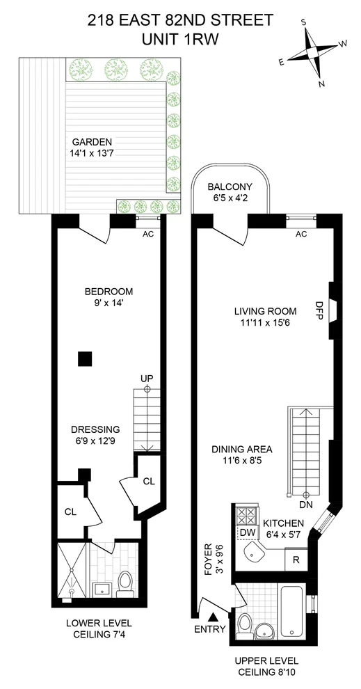 Unit for sale at 218 E 82ND Street, Manhattan, NY 10028