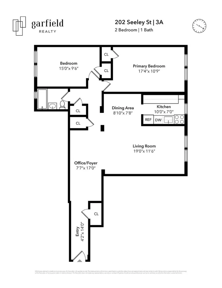 Unit for sale at 202 Seeley Street, Brooklyn, NY 11218