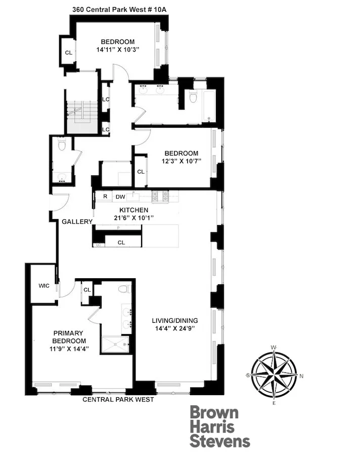 Unit for sale at 360 CENTRAL Park W, Manhattan, NY 10025
