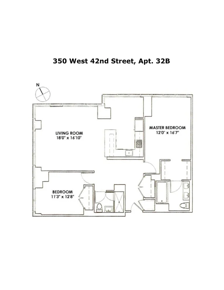 Unit for sale at 350 W 42ND Street, Manhattan, NY 10036