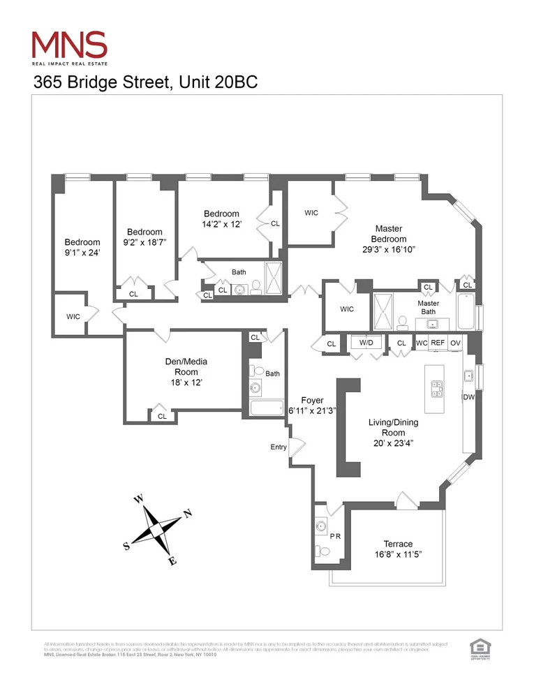 Unit for sale at 365 Bridge Street, Brooklyn, NY 11201