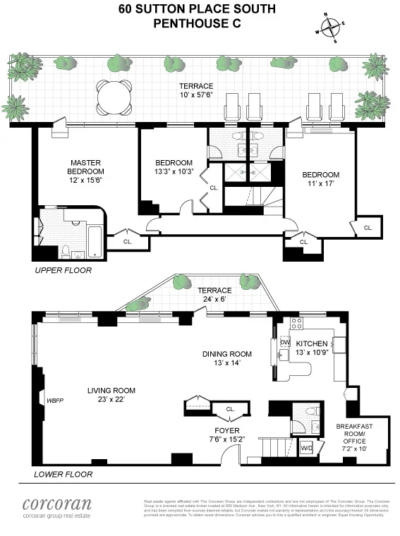 Unit for sale at 60 Sutton Place S, Manhattan, NY 10022