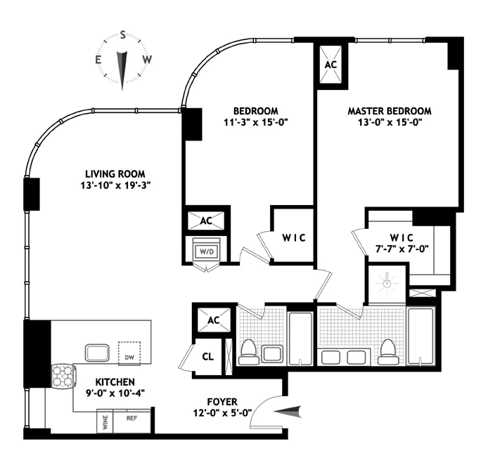 Unit for sale at 555 W 59TH Street, Manhattan, NY 10019