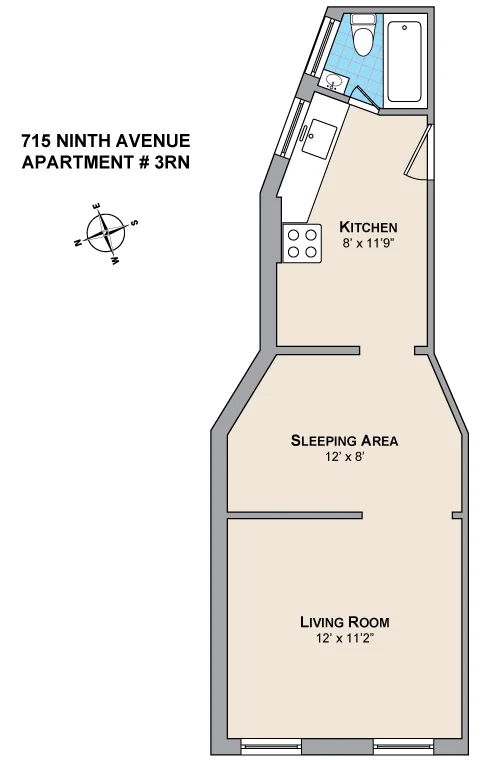 Unit for sale at 715 9th Avenue, Manhattan, NY 10019