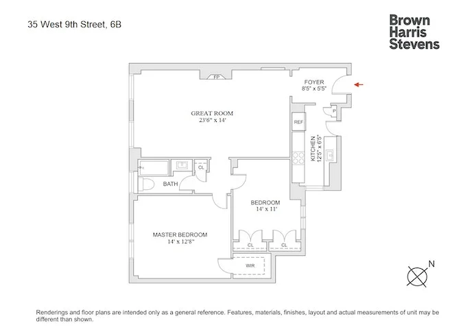 Unit for sale at 35 W 9TH Street, Manhattan, NY 10011