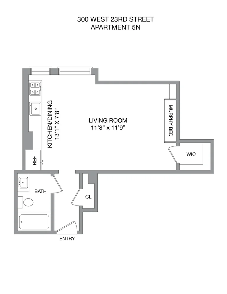 Unit for sale at 300 W 23RD Street, Manhattan, NY 10011