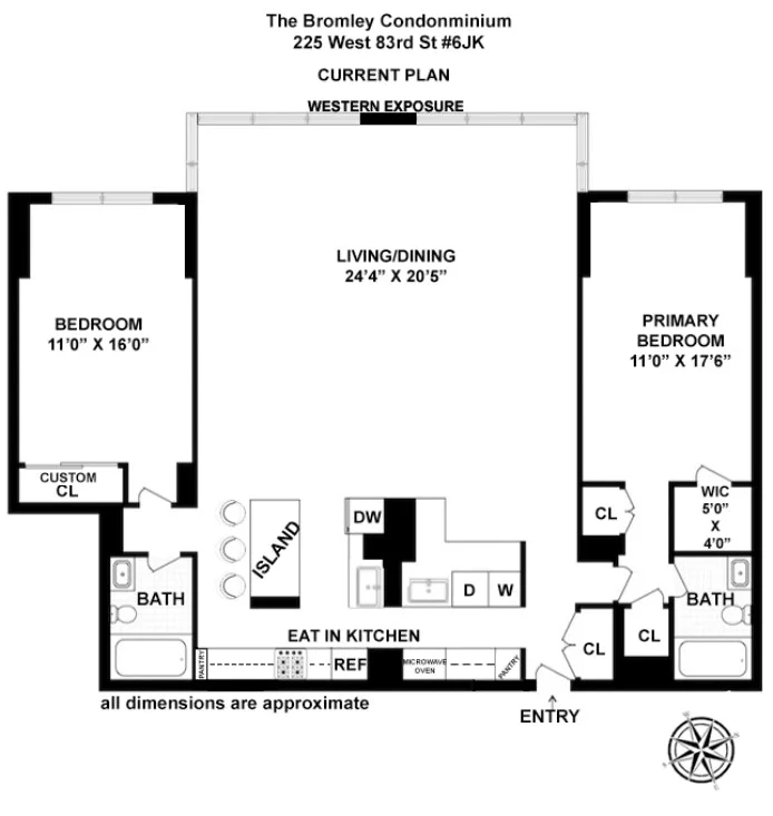 Unit for sale at 225 W 83RD Street, Manhattan, NY 10024