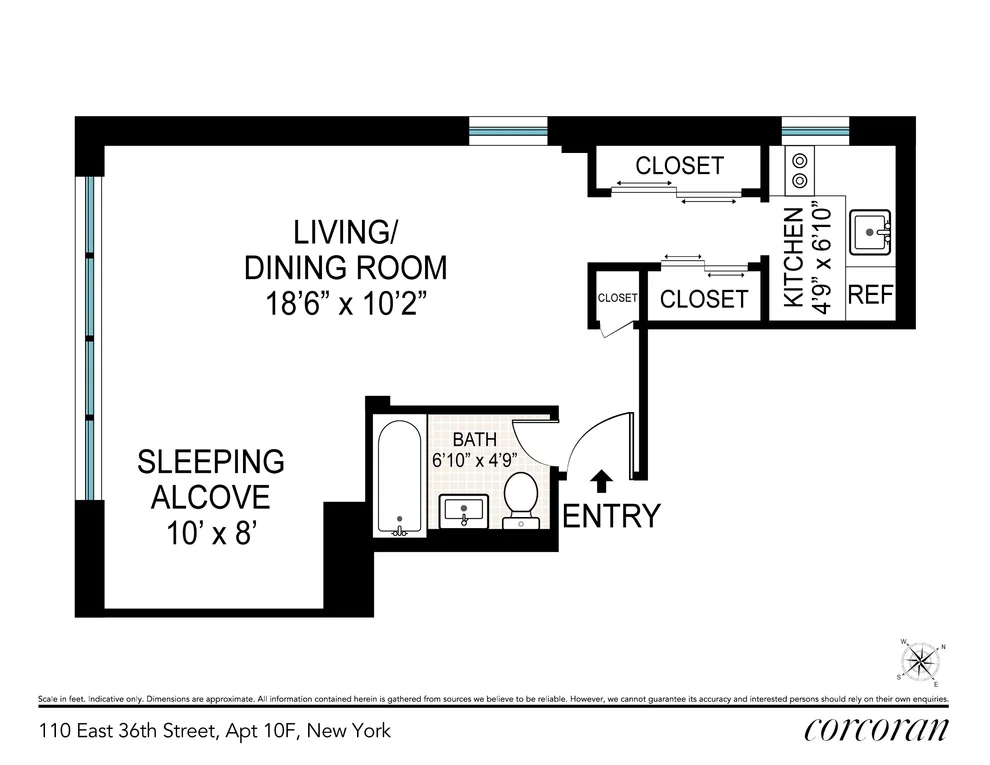 Unit for sale at 110 E 36TH Street, Manhattan, NY 10016