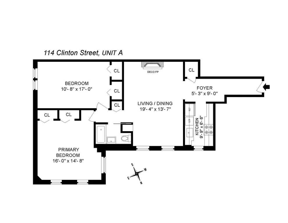 Unit for sale at 114 CLINTON Street, Brooklyn, NY 11201