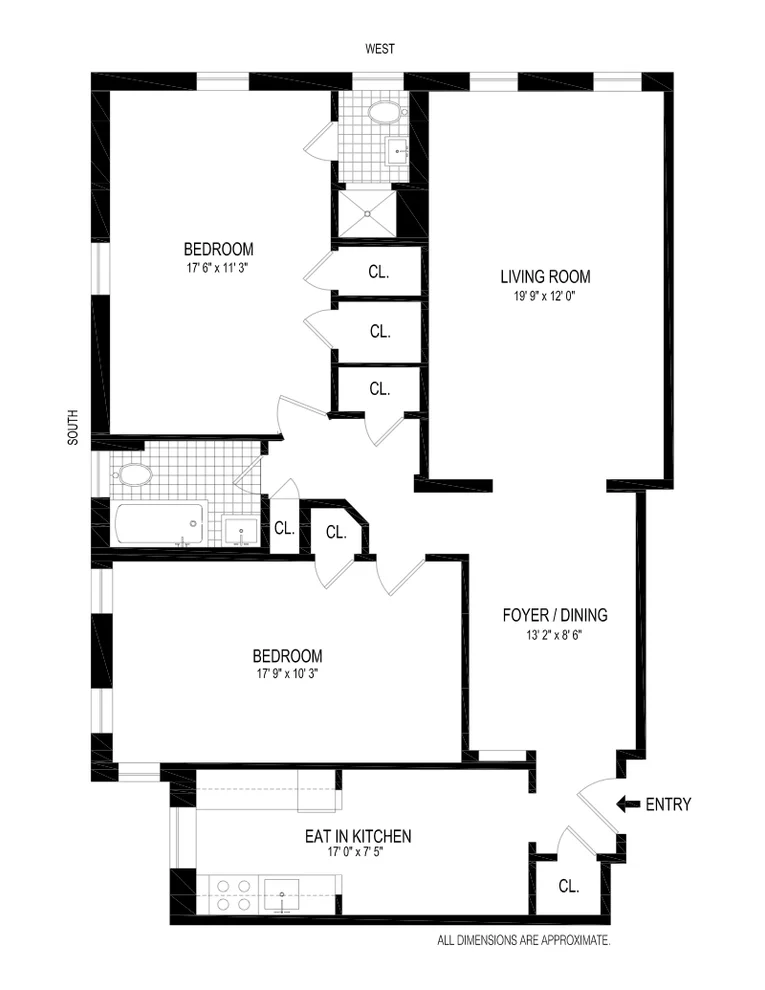 Unit for sale at 415 OCEAN Parkway, Brooklyn, NY 11218