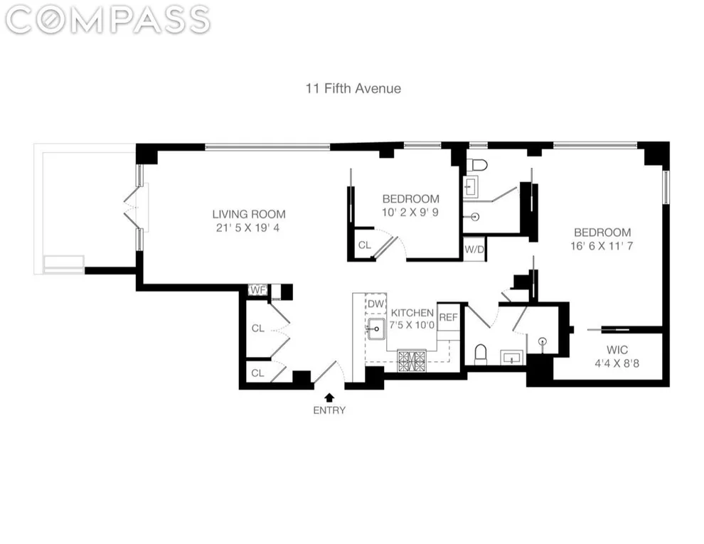 Unit for sale at 11 5th Avenue, Manhattan, NY 10003