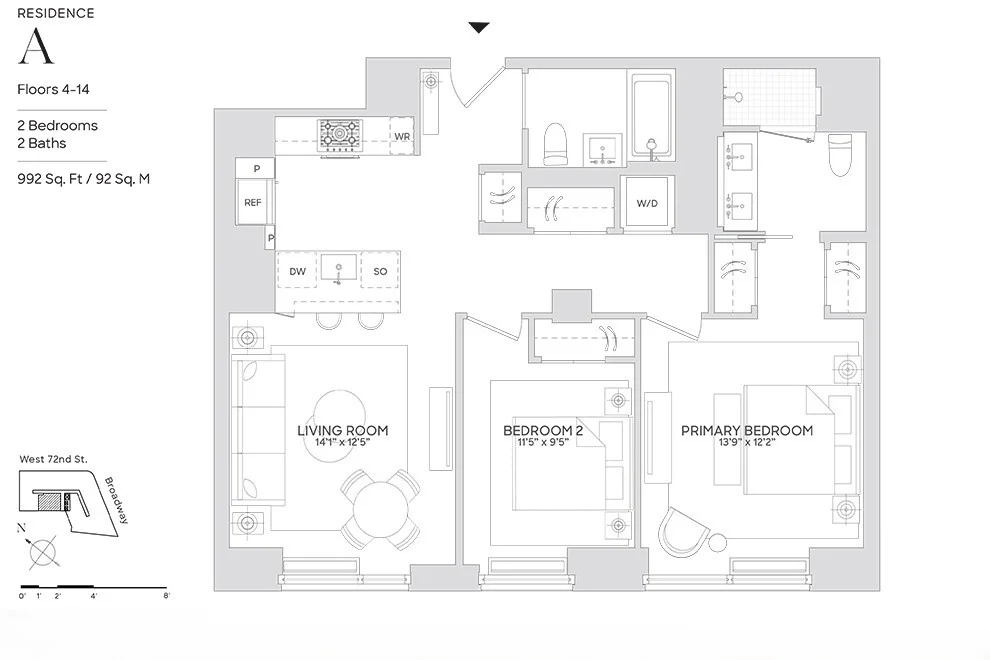 Unit for sale at 212 W 72ND Street, Manhattan, NY 10023