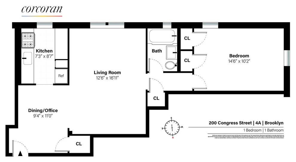 Unit for sale at 200 CONGRESS Street, Brooklyn, NY 11201