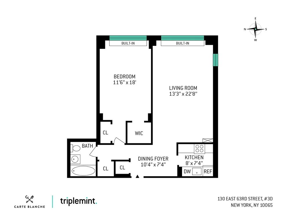 Unit for sale at 130 E 63rd Street, Manhattan, NY 10065