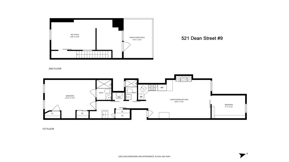 Unit for sale at 521 DEAN Street, Brooklyn, NY 11217