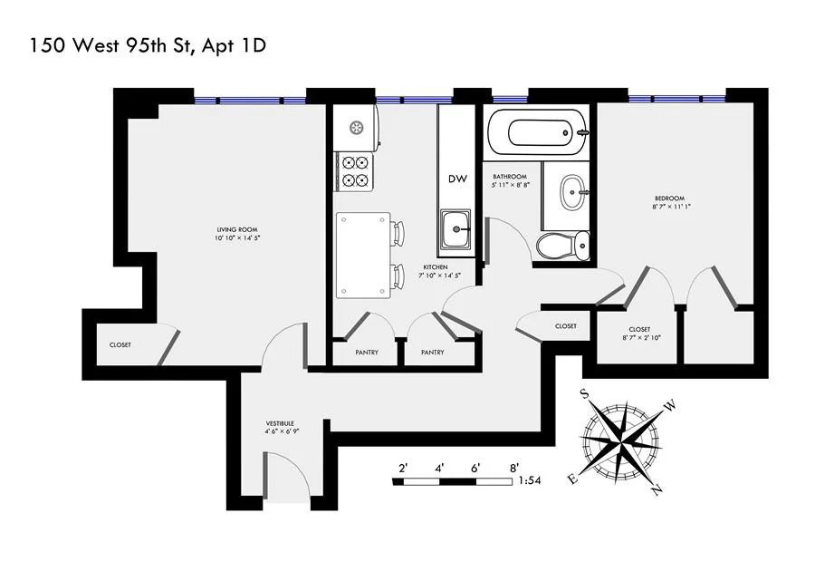 Unit for sale at 150 W 95th Street, Manhattan, NY 10025