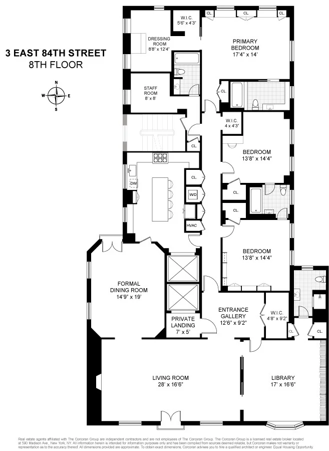 Unit for sale at 3 E 84TH Street, Manhattan, NY 10028
