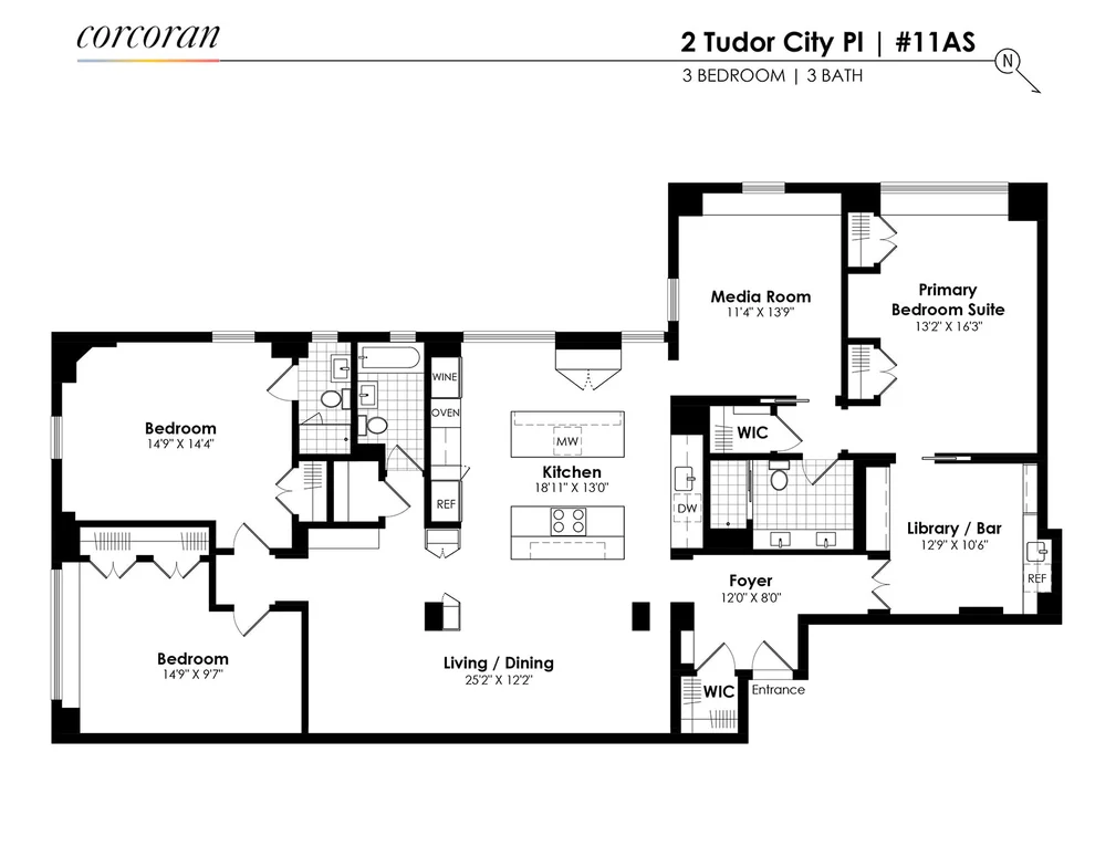 Unit for sale at 2 TUDOR CITY Place, Manhattan, NY 10017