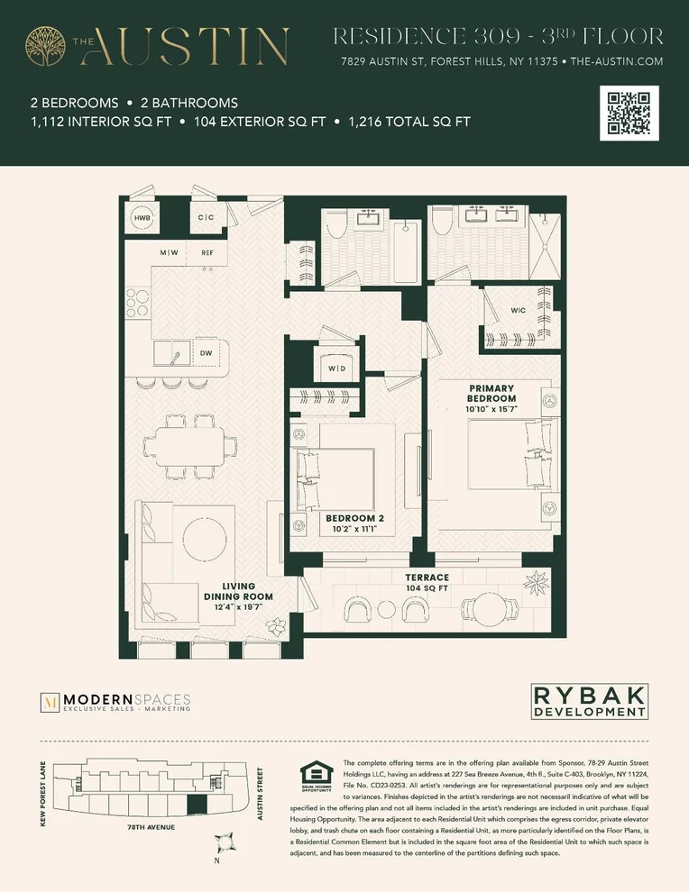 Unit for sale at 78-29 Austin Street, Queens, NY 11375