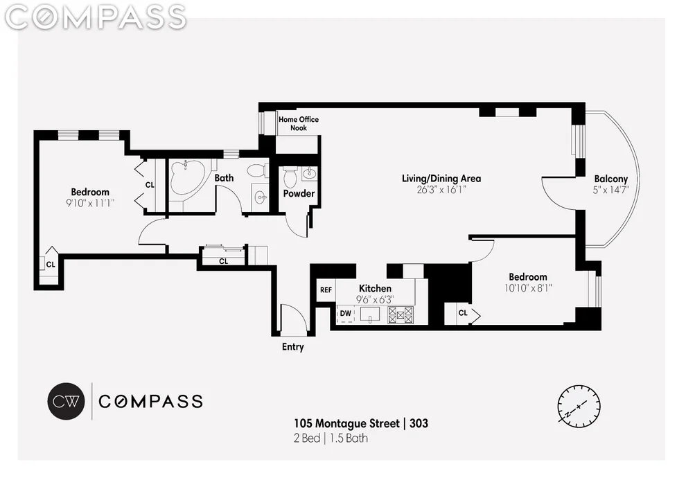 Unit for sale at 105 Montague Street, Brooklyn, NY 11201