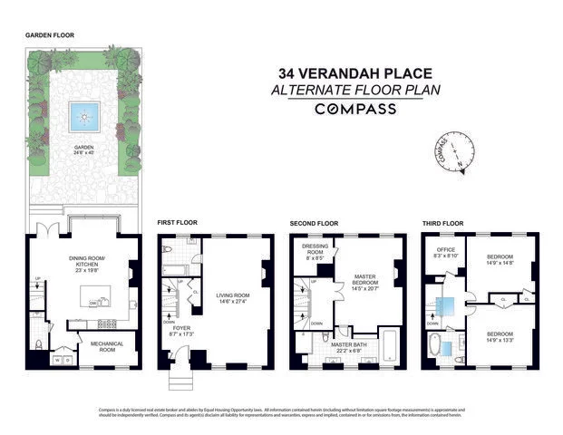 Unit for sale at 34 Verandah Place, Brooklyn, NY 11201
